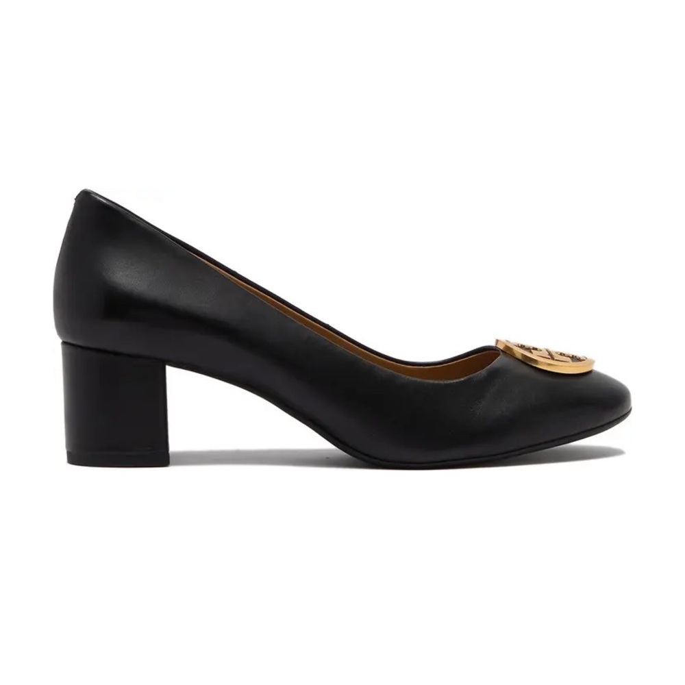 New TORY BURCH Benton Logo Medallion Pump NIB - Picture 11 of 13